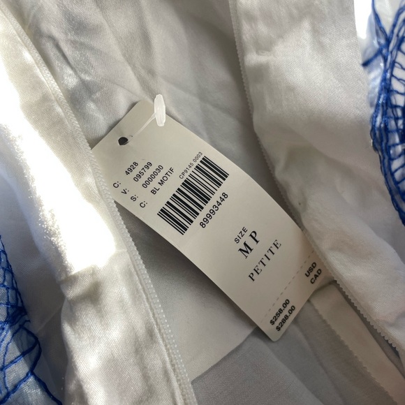 NWT Anthropologie Strapless Embroidered Gown - Picture 8 of 11